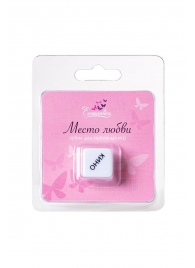 Игральный кубик  Места любви - Eromantica - купить с доставкой в Волгодонске