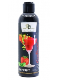 Интимный гель-смазка JUICY FRUIT с ароматом клубники - 200 мл. - БиоМед - купить с доставкой в Волгодонске