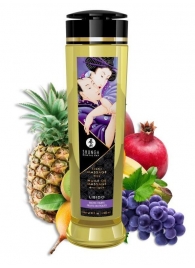 Массажное масло Libido Exotic Fruits с ароматом экзотических фруктов - 240 мл. - Shunga - купить с доставкой в Волгодонске