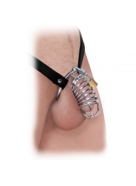 Кольцо верности Extreme Chastity Belt с фиксацией головки - Pipedream - купить с доставкой в Волгодонске