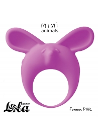 Фиолетовое эрекционное кольцо Fennec Phil - Lola Games - в Волгодонске купить с доставкой