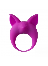 Фиолетовое эрекционное кольцо Kitten Kyle - Lola Games - в Волгодонске купить с доставкой