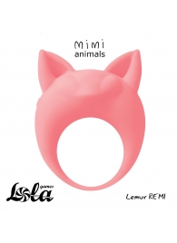 Оранжевое эрекционное кольцо Lemur Remi - Lola Games - в Волгодонске купить с доставкой