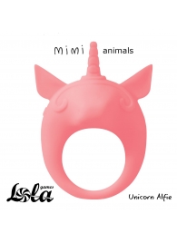 Оранжевое эрекционное кольцо Unicorn Alfie - Lola Games - в Волгодонске купить с доставкой