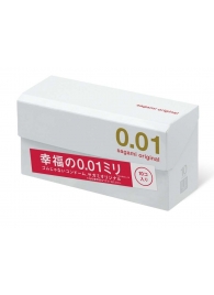 Супер тонкие презервативы Sagami Original 0.01 - 10 шт. - Sagami - купить с доставкой в Волгодонске