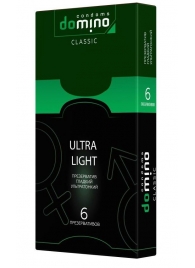 Супертонкие презервативы DOMINO Ultra Light - 6 шт. - Domino - купить с доставкой в Волгодонске