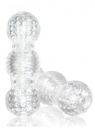 Прозрачный фигурный мастурбатор Master Stroker - Blush Novelties - в Волгодонске купить с доставкой