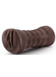 Коричневый мастурбатор-вагина Hot Chocolate Brianna - Blush Novelties - в Волгодонске купить с доставкой