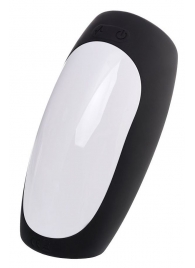 Черно-белый перезаряжаемый мастурбатор Erotist Hailstorm - Erotist Adult Toys - в Волгодонске купить с доставкой