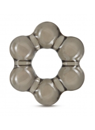 Дымчатое эрекционное кольцо Stay Hard Thick Bead Cock Ring - Blush Novelties - в Волгодонске купить с доставкой