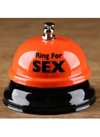 Настольный звонок RING FOR SEX - Сима-Ленд - купить с доставкой в Волгодонске
