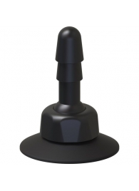 Плаг с присоской для фиксации насадок Deluxe 360° Swivel Suction Cup Plug - Doc Johnson - купить с доставкой в Волгодонске
