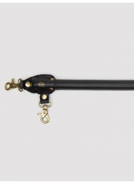 Черная распорка для ног Bound to You Faux Leather Spreader Bar - 50,8 см. - Fifty Shades of Grey - купить с доставкой в Волгодонске