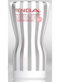Мастурбатор TENGA Squeeze Tube Cup Soft - Tenga - в Волгодонске купить с доставкой