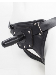 Черный пояс для насадок CLASS STRAP Restyling - LOVETOY (А-Полимер) - купить с доставкой в Волгодонске