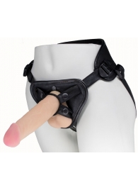Пояс харнесс BEST UNI strap с 2 насадками - 18 и 22 см. - LOVETOY (А-Полимер) - купить с доставкой в Волгодонске