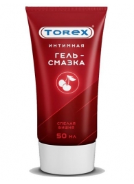 Смазка на водной основе TOREX  Спелая вишня  - 50 мл. - Torex - купить с доставкой в Волгодонске