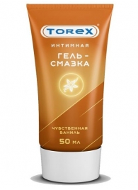 Смазка на водной основе TOREX  Чувственная ваниль  - 50 мл. - Torex - купить с доставкой в Волгодонске