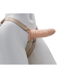 Телесный мужской парапротез MEN STYLE - 15 см. - LOVETOY (А-Полимер) - купить с доставкой в Волгодонске