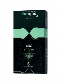 Презервативы с пролонгирующим эффектом DOMINO Classic Long action - 6 шт. - Domino - купить с доставкой в Волгодонске