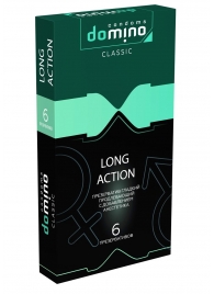 Презервативы с пролонгирующим эффектом DOMINO Classic Long action - 6 шт. - Domino - купить с доставкой в Волгодонске