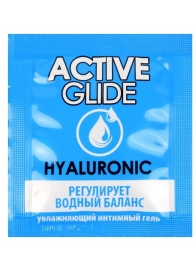 Лубрикант на водной основе Active Glide с гиалуроновой кислотой - 3 гр. - Биоритм - купить с доставкой в Волгодонске