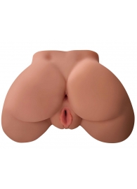 Кофейный мастурбатор-полуторс Perfect Ass Masturbator - Pipedream - в Волгодонске купить с доставкой