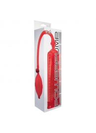 Красная вакуумная помпа Power Pump Red - Toy Joy - в Волгодонске купить с доставкой