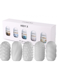 Набор из 5 мастурбаторов Hedy X5 Mixed - Svakom - в Волгодонске купить с доставкой
