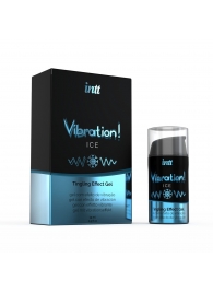 Жидкий интимный гель с эффектом вибрации Vibration! Ice - 15 мл. - INTT - купить с доставкой в Волгодонске