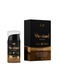 Жидкий интимный гель с эффектом вибрации Vibration! Coffee - 15 мл. - INTT - купить с доставкой в Волгодонске