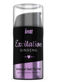 Женский возбуждающий интимный гель Excitation Ginseng - 15 мл. - INTT - купить с доставкой в Волгодонске