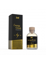 Массажный гель с согревающим эффектом Energy Drink - 30 мл. - INTT - купить с доставкой в Волгодонске