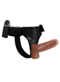 Страпон на трусиках с вибрацией Ultra Passionate Harness - 16 см. - Baile - купить с доставкой в Волгодонске