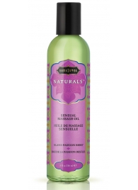 Массажное масло Naturals Island Passion Berry с ароматом тропических фруктов - 236 мл. - Kama Sutra - купить с доставкой в Волгодонске