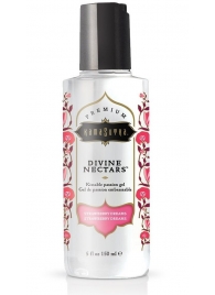 Гель-лубрикант на водной основе Divine Nectars Strawberry Dream с ароматом клубники - 150 мл. - Kama Sutra - купить с доставкой в Волгодонске