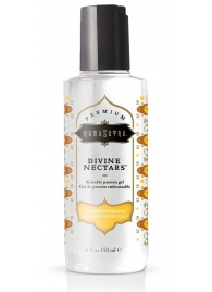 Гель-лубрикант на водной основе Divine Nectars Vanilla с ароматом ванили - 150 мл. - Kama Sutra - купить с доставкой в Волгодонске