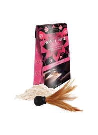 Пудра для тела Honey Dust Body Powder с ароматом клубники - 28 гр. - Kama Sutra - купить с доставкой в Волгодонске