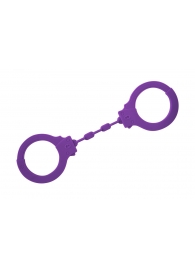 Фиолетовые силиконовые поножи Limitation - Lola Games - купить с доставкой в Волгодонске