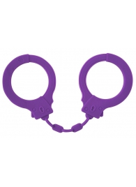 Фиолетовые силиконовые поножи Limitation - Lola Games - купить с доставкой в Волгодонске