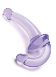 Фиолетовый безремневой страпон Strapless Strap-On - Lux Fetish - купить с доставкой в Волгодонске