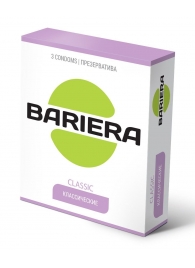 Классические презервативы Bariera Classic - 3 шт. - Bariera - купить с доставкой в Волгодонске