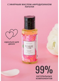 Массажное масло Pleasure Lab Delicate с ароматом пиона и пачули - 50 мл. - Pleasure Lab - купить с доставкой в Волгодонске