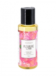 Массажное масло Pleasure Lab Delicate с ароматом пиона и пачули - 50 мл. - Pleasure Lab - купить с доставкой в Волгодонске