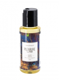Массажное масло Pleasure Lab Relaxing с ароматом винограда и инжира - 50 мл. - Pleasure Lab - купить с доставкой в Волгодонске