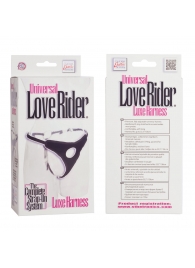 Трусы для страпона с универсальным креплением Universal Love Rider Luxe Harness - California Exotic Novelties - купить с доставкой в Волгодонске