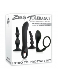 Набор стимуляторов простаты Intro To Prostate Kit - Zero Tolerance - в Волгодонске купить с доставкой