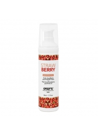Разогревающее массажное масло  с ароматом клубники Gourmet Strawberry - 50 мл. - Exsens - купить с доставкой в Волгодонске