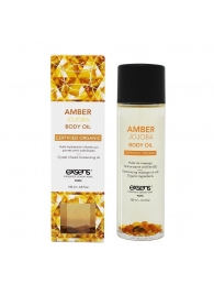 Органическое массажное масло AMBER JOJOBA - 100 мл. - Exsens - купить с доставкой в Волгодонске
