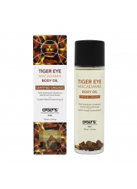 Органическое массажное масло TIGER EYE MACADAMIA - 100 мл. - Exsens - купить с доставкой в Волгодонске
